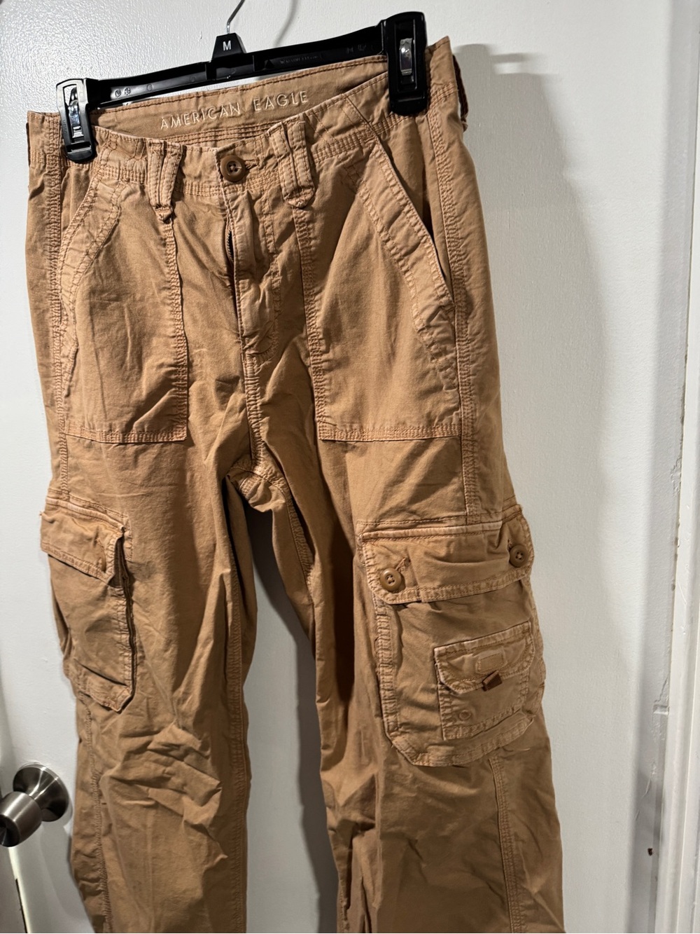 American Eagle Outfitters Tan Stretch convertible Cargo Pants - Picture 7 of 7